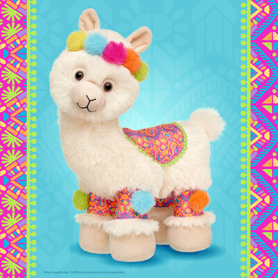 Guests at Build-A-Bear can make their own Wooly Cute Alpaca.