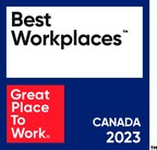 CWB ranked 23 on the 2023 list of 50 best workplaces
