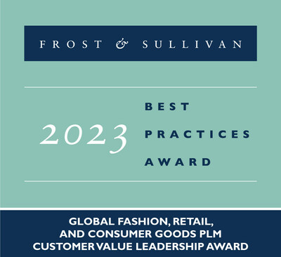 2023 Global Fashion, Retail, and Consumer Goods PLM Customer Value Leadership Award