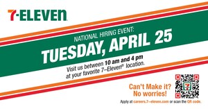 7-Eleven to Fill 50,000 Roles on National Hiring Day in Canada and the U.S.