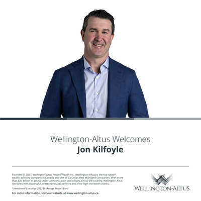 Wellington-Altus Welcomes Jon Kilfoyle To Leadership Team