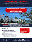 Hurricane Ian Town Hall With Property Damage Experts