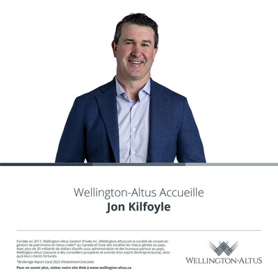 Wellington-Altus accueille Jon Kilfoyle au sein de son quipe de direction (Groupe CNW/La Financire Wellington-Altus inc.)