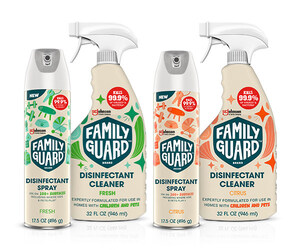 SC Johnson Launches New FamilyGuard™ Brand Disinfectant Line to Help Families Say YES To Play