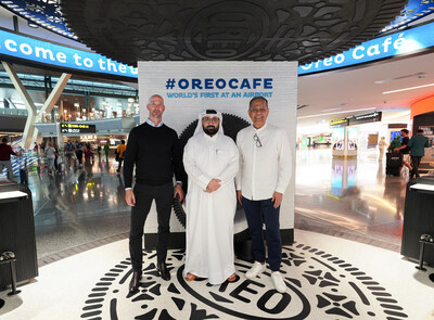 The OREO Caf├® is a collaboration between Mondelez World Travel Retail, Hamad International Airport, and Qatar Duty Free.