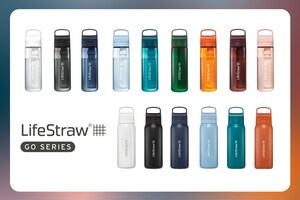LifeStraw launches the new Go Series water filter bottle--the ultimate sidekick for safer, better-tasting water for travel and everyday use