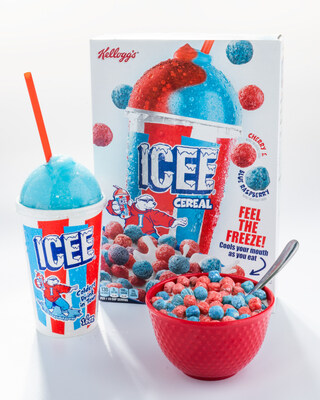 The ICEE Company® and Kellogg’s® launch the coolest cereal in town—NEW Kellogg’s ICEE Cereal.