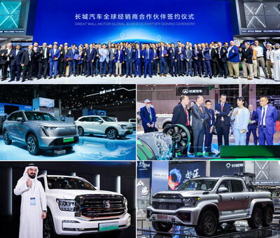GWM Accelerates Electrification, with World Premiere of New Energy Vehicles at Auto Shanghai 2023 (PRNewsfoto/GWM)