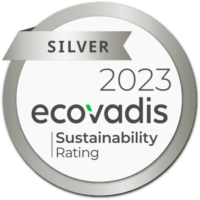 EcoVadis Silver Sustainability Rating 2023