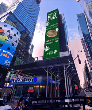 TIMES SQUARE TO FEATURE THE FIRST 4/20 NEW YORK CITY "CANNABIS IS LEGAL" COUNTDOWN