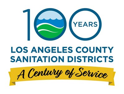 LACSD Centennial Logo (PRNewsfoto/Sanitation Districts of Los Angeles County)
