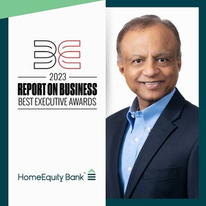 HomeEquity Bank CFO Atul Chandra wins 2023 Report on Business Best Executive Award