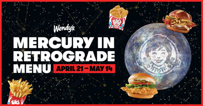Wendy’s is helping its fans survive Mercury in Retrograde with out-of-this-world ‘Mercury Menu’ deals all month long.