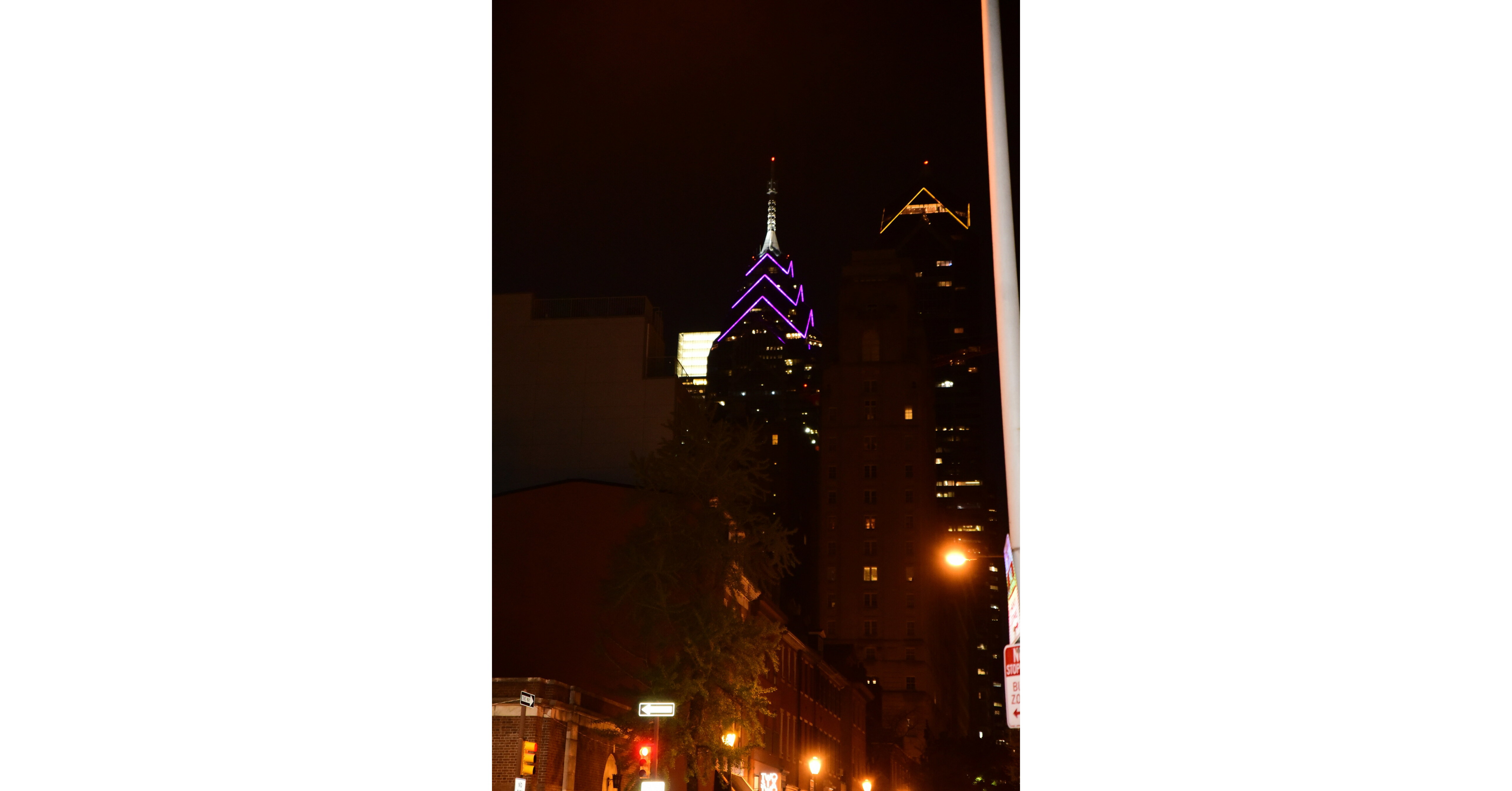 Cohen Veterans Network Lights Philly Skyline Purple on April 18th for Month of the Military Child