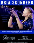 Jimmy's Jazz &amp; Blues Club Features World-Renowned and Award-Winning Trumpeter, Singer &amp; Songwriter BRIA SKONBERG on Friday May 19 at 7:30 P.M.