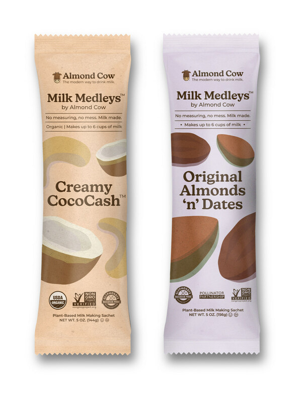Almond Cow Launches Innovative SingleServe 'Milk Medleys'