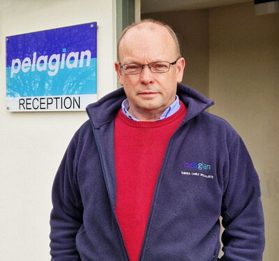 Pictured: Peter Fisk, Managing Director of Pelagian Ltd.