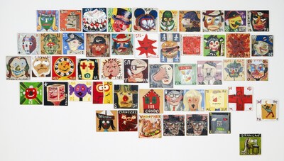 Marie-Claude Pratte, Portraits of Society, 1999-2000. Acrylic on wood panels, 140 x 260 cm (set). Purchased for the Musée du Québec Prêt d'œuvres d'art collection (CP.2002.14 Photo: MNBAQ, Jean-Guy Kerouac (CNW Group/Musée national des beaux-arts du Québec) Marie-Claude Pratte, Portraits of Society, 1999-2000. Acrylic on wood panels, 140 x 260 cm (set). Purchased for the Musée du Québec Prêt d'œuvres d'art collection (CP.2002.14 Photo: MNBAQ, Jean-Guy Kerouac (CNW Group/Musée national des beaux-arts du Québec)