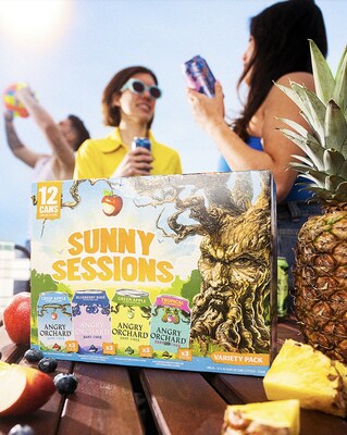 Angry Orchard Blueberry Rosé is available now nationwide in the new Sunny Sessions Variety Pack, available for a limited time only.