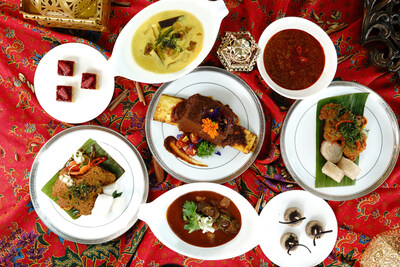 An array of traditional delicacies for travellers to savour this Raya