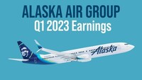 Alaska Air Group reports first quarter 2023 results