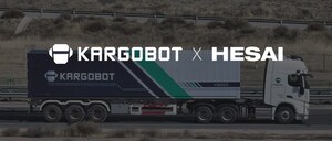 Hesai Reaches Strategic Cooperation with KargoBot, Empowering the Mass Production of Autonomous Trucks