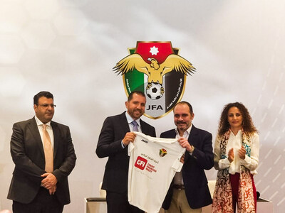  During the Signing Ceremony featuring representatives from CFI and JFA CFI Financial Group Founder & Managing Director Hisham Mansour and CFI Jordan's CEO, Loay Azar The President of the Jordan Football Association, Prince Ali Bin Al Hussein, and The Secretary General, Samar Nassar