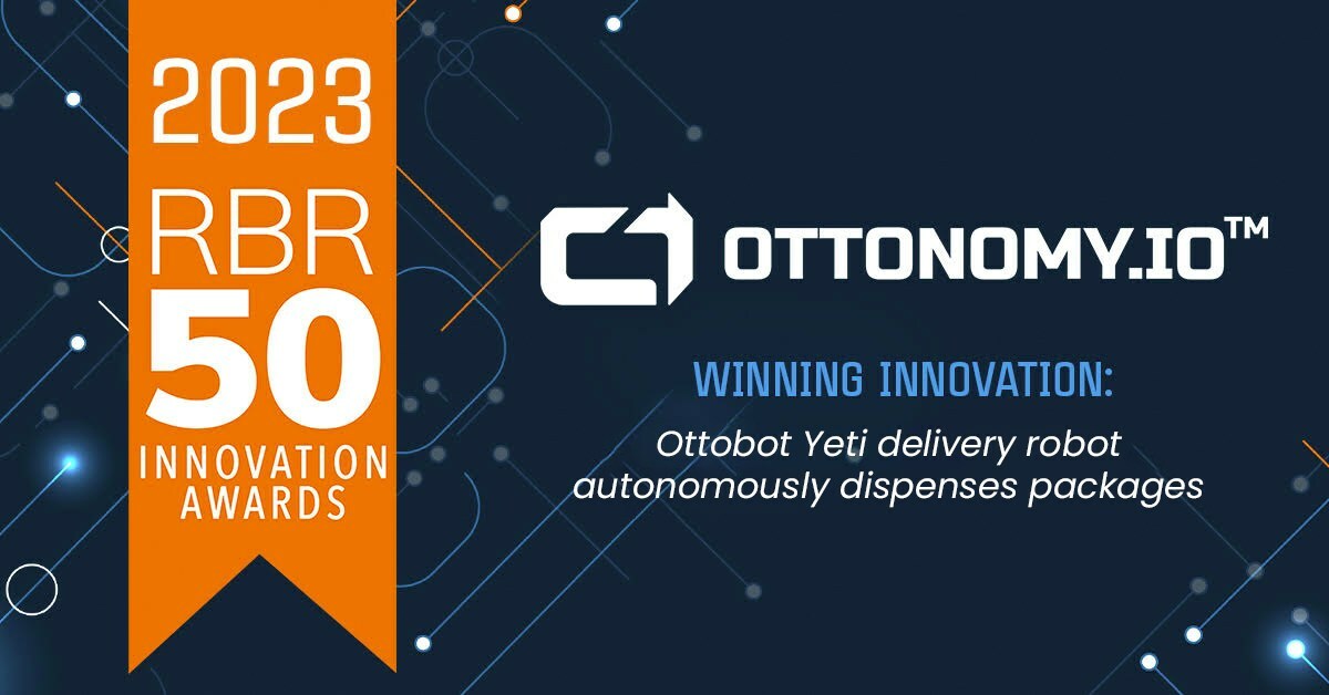 Ottonomy's Ottobots Recognized as a Leading Innovator and Only Delivery Robot in Robotics Business Review's RBR50 Robotics Innovation List - Vimarsana News