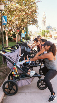 Mom-to-Baby and Fun-for-Baby connections and activities incorporated during FIT4MOM's stroller-friendly classes keep the children entertained, provide cognitive development, and create parent/child bonding time.