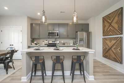 Woodruff Model Kitchen at Barton Hills | New Homes in Spring Hill, TN by Century Communities