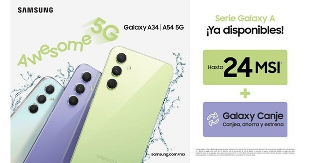 Samsung 5G y Galaxy A34 5G: experiencias increíbles Galaxy