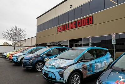 Schilling Hard Cider's new EV fleet