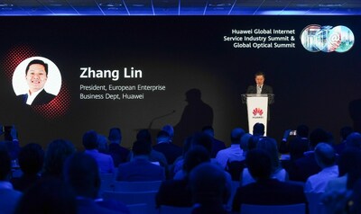 Ernest Zhang, presidente da HuaweiEuropean Enterprise Business (PRNewsfoto/Huawei)