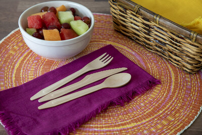 New Wooden Cutlery From Eco-Products is a Cut Above