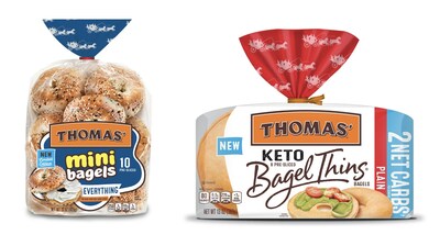 Thomas’® Expands Breakfast Portfolio with Everything Mini Bagels and Keto Bagel Thins® Bagels Launch