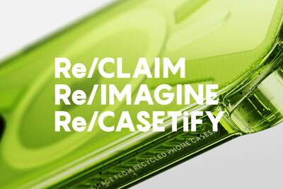 The global tech accessory brand is proud to continue leading the industry with its highly impactful environmental practices with 430,000 cases upcycled since Re/CASETiFY’s inception