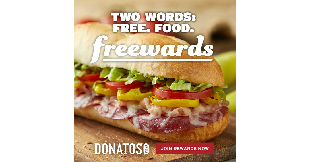 Freewards Coming to Donatos Rewards Members in May