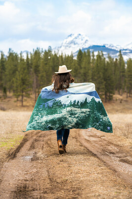 Glacier National Park Blanket