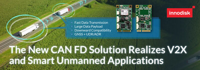 Innodisk’s Subsidiary Antzer Tech Introduces New CAN FD Solution for 5G V2X and AIoT Smart Manufacturing Applications