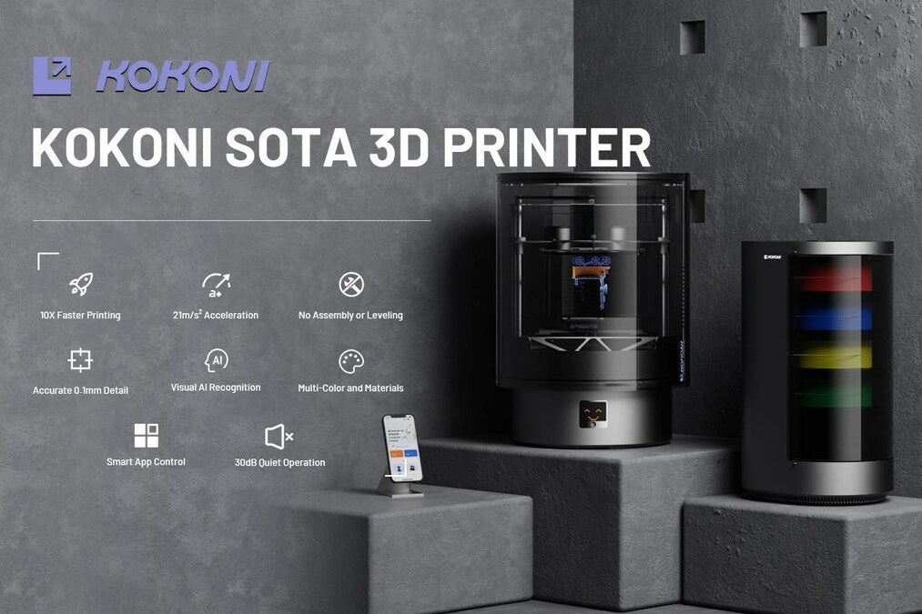 KOKONI-EC1 3D Printer l Easy to Use Wireless App Control – KOKONI