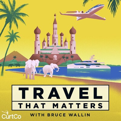 "Travel That Matters" Podcast Cover