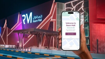 New indoor location system at Abu Dhabi's Reem Mall, powered by Pointr (PRNewsfoto/Pointr)