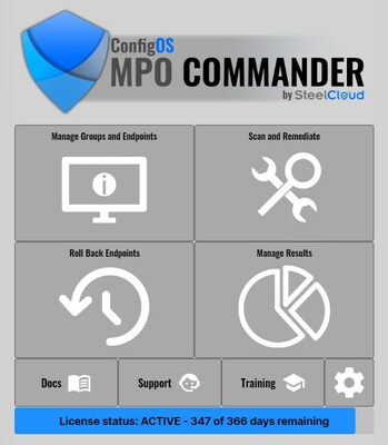 ConfigOS MPO Platform Screen