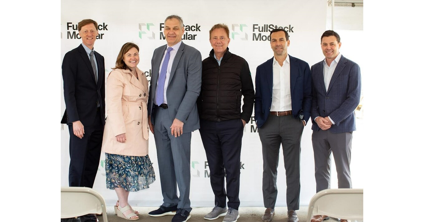 FULLSTACK MODULAR & GOVERNOR NED LAMONT ANNOUNCE COMPANY RELOCATION AND $8-12M INVESTMENT IN CONNECTICUT