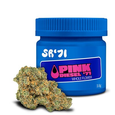 San Rafael '71, Pink Diesel '71 cannabis flower (CNW Group/Aurora Cannabis Inc.)