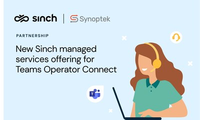 New Sinch managed services offering for Teams Operator Connect