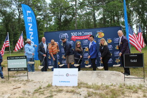 Helping A Hero and Lennar Break Ground on Adapted Home for Cpl. Matthew Houston, USA (Ret.), an Amputee Injured in Iraq