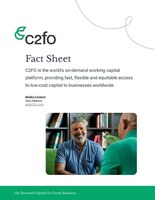 C2FO is the world's on-demand working capital platform. Learn more about our worldwide impact here.