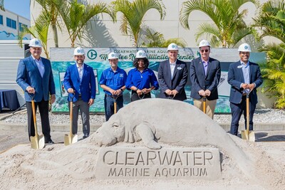 Groundbreaking on Clearwater Marine Aquarium's Manatee Rehabilitation Center