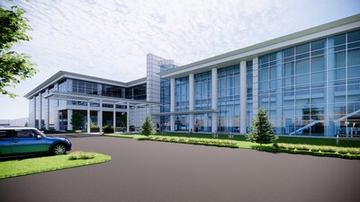 External rendering of Baptist Health Sciences University.